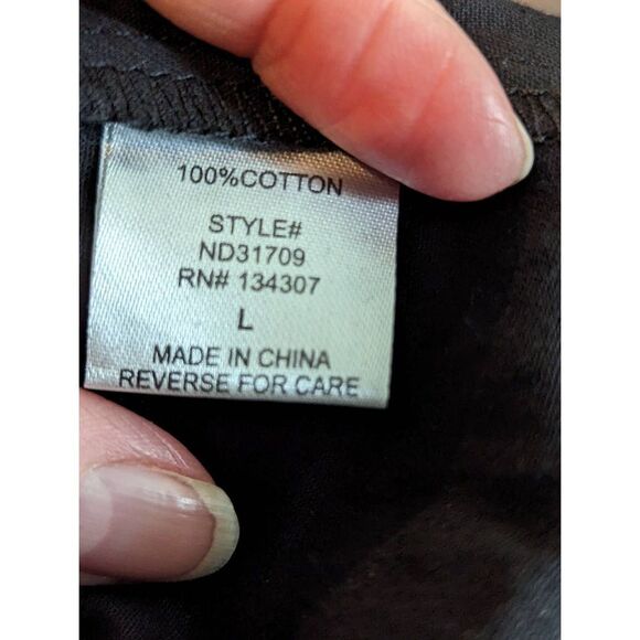 Lumiere Women Black Square Neck Cotton Mini Dress Size Large - Picture 9 of 12